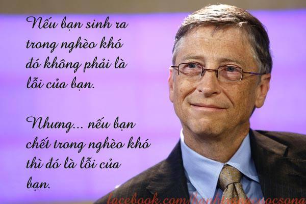Bill Gates và những lời khuyên đánh đổi bằng cả cuộc đời